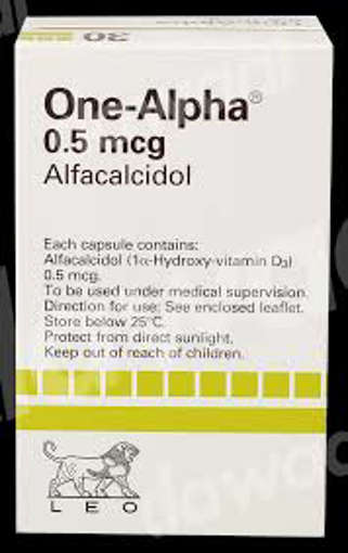 Picture of One Alpha 0.5mcg Cap 10x3s